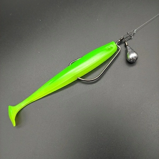 Крючок офсетный  Рыболовная империя Fish_Emp OFFSET Size 1 0 Никель 5шт