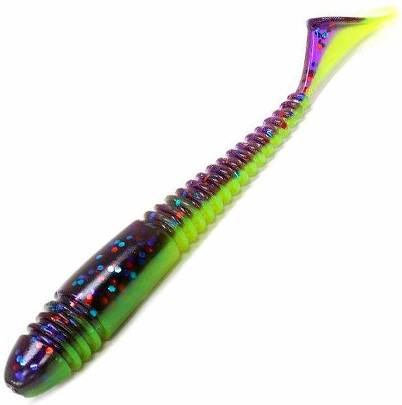 Силиконовая приманка Виброхвост YUMMY Baits Tioga 3.9in(100мм) съедобная (color202