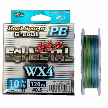 Плетеный шнур YGK G-Soul PE Egi-Metal  150м