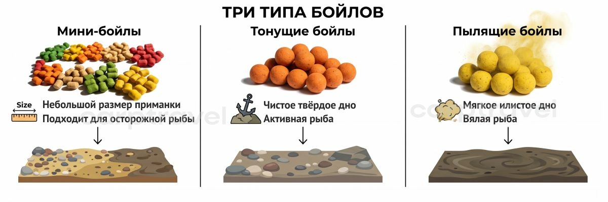 Какие насадки под какое дно выбирать в августе — короткая шпаргалка Какие насадки под какое дно выбирать в августе — короткая шпаргалка