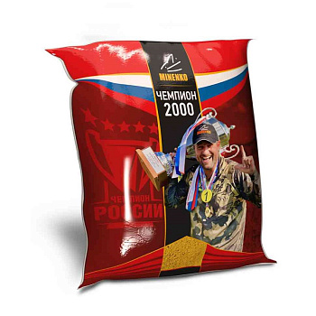 Прикормка фидерная Minenko Чемпион 2000 Garlic 0,75 кг (Чеснок) 