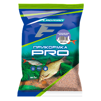 Прикормка фидерная F-fishing Pro Холодная вода White Fish 1 кг (Белая рыба) 