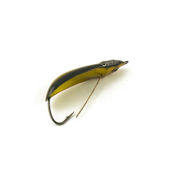 Блесна незацепляйка Caiman Grass 70 мм 14гр. color 032 латунь
