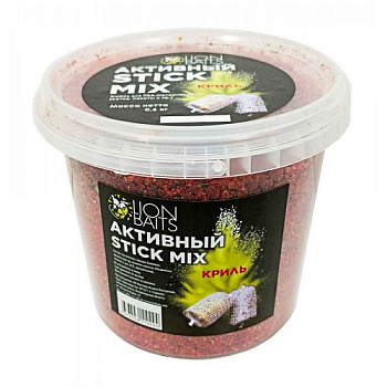 Stick Mix Активный Lion Baits  Krill 600 г (Криль) 