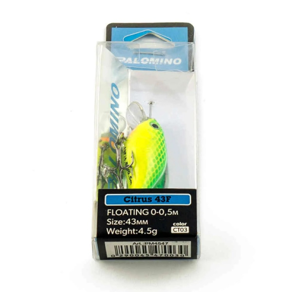 Воблер Palomino Citrus F 43мм 4,5 гр color3 1