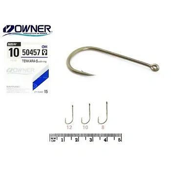 Крючки с колечком Owner Tenkara-S 50457 Size 10  