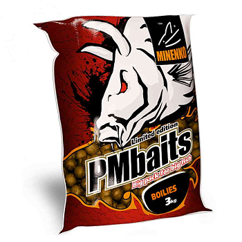 Бойлы тонущие Minenko PMbaits прикормочные Sweet corn 20мм 3 кг (Кукуруза) 