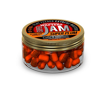 Бойлы нейтральные FFEM Baits Jam Wafters  Super Plum 10x13мм  60 г (Супер Слива) 