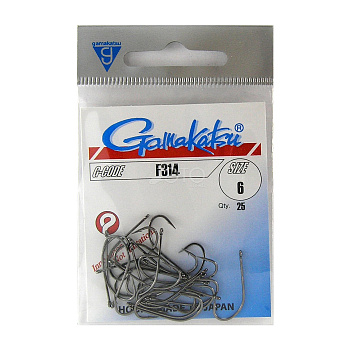 Крючки с колечком Gamakatsu  F-314 Size 12  