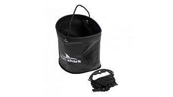 Ведро черное EastShark GB  20x20см
