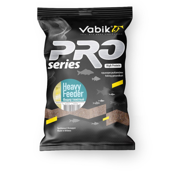 Прикормка сыпучая Vabik Pro Feeder heavy 1 кг (Фидер тяжелый)