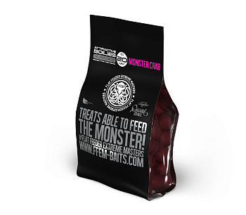 Бойлы тонущие FFEM Baits High Attractive Monster Crab 16мм 400 г (Чудовищный краб) 