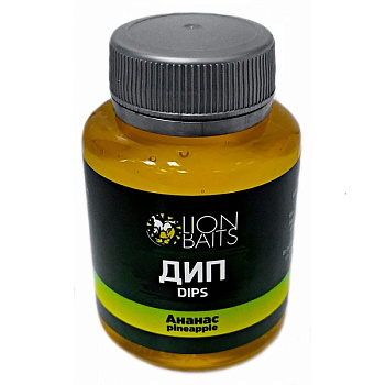 Дип Lion Baits  Pineapple Hawaiian 130 мл 130 г Гавайский ананас