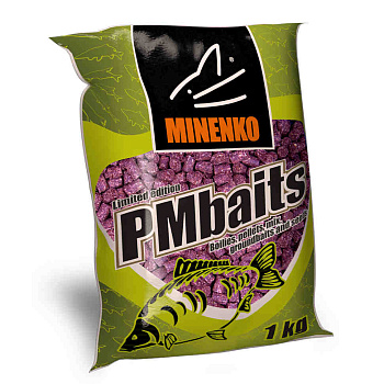 Пеллетс Minenko PMbaits CSL 10мм 1 кг (Без вкуса)   Меланжевый