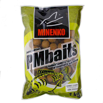 Бойлы пылящие Minenko PMbaits Sweet corn 26мм 1 кг (Кукуруза) 