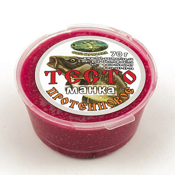 Тесто готовое Фиш Гармония "манка" клубника