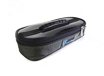 Сумка для аксессуаров Tackle Fish Lead Bag (L), прозрачная 32х15х8см 