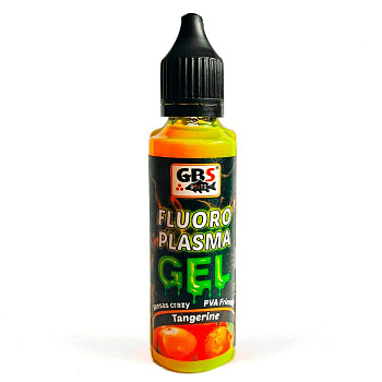 Флуоресцентный гель GBS Baits Fluoro Plazma Tangerine 50 мл 65 г Мандарин 