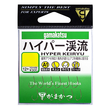 Крючки с лопаткой Gamakatsu A1 Hyper Keiryu  Size 5  с бородкой