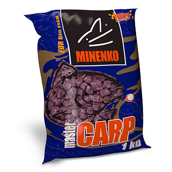 Пеллетс Minenko Master Carp Spice 14мм 1 кг (Специи)   Красный