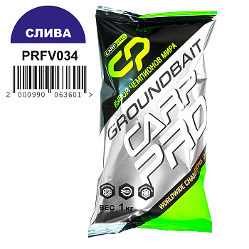 Прикормка фидерная Carp Pro Grounbait Plum 1 кг (Слива) 