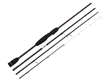 Спиннинг Lucky John Vanrex Microjig Travel 229 см / 2-9г четырёхчастное