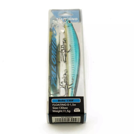 Воблер Palomino Roks 130F 11,5гр 0-1,5м цвет 2 4