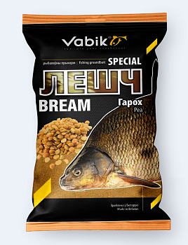 Прикормка сыпучая Vabik Special Лещ  1 кг (Горох) 