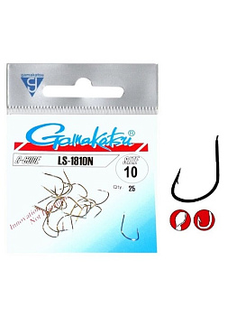 Крючки с лопаткой Gamakatsu LS-1810N Size 12 Nickel 