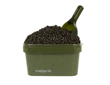 Пеллетс Coppens  Black Halibut 8мм 1 кг (Палтус) Просверленный  Черный