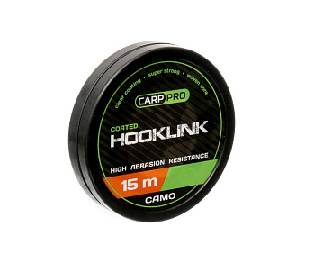 Повод. мат. в оболочке Carp Pro Coated Hooklinks   15м 25lb/ (Camo ) 