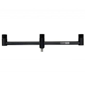 Перекладина для удилищ Carp Pro 3 rod Buzzbar Black Deluxe для трех удилищ 30см