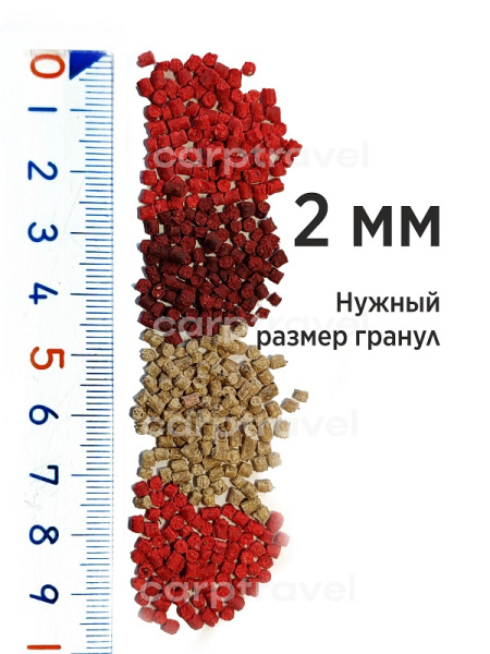 Пеллетс Carptravel Pellets Garlic 2мм 400 г (Чеснок)   Белый5