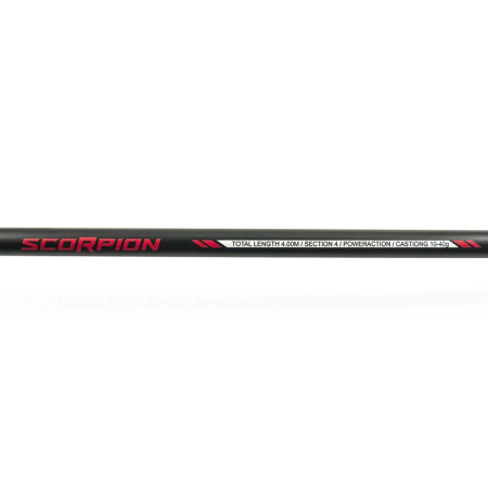 Удилище болонское  Flamingo Scorpion  4м 10-40 гр Телескопическое2