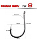 Крючки Catcher OKIAMI CHINU Size 8 Черный никель 1