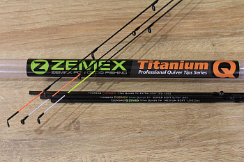 Вершинка к удилищу фидерному Zemex Titanium 3.0 мм, Medium Soft 1-2 oz 12ft/13ft /  