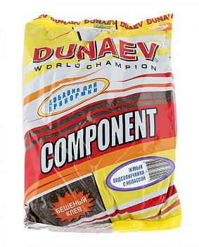 Прикормка рыболовная Dunaev Компонент Component 0,5 кг (Жмых Меласса) 
