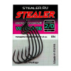 Крючок офсетный Stealer WORM 06 Size 2  0 Black Nickel 5шт