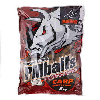Бойлы пылящие Minenko PMbaits Sweet corn 20мм 3 кг (Кукуруза) 