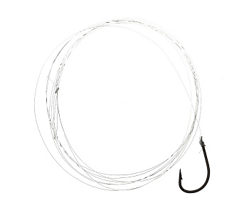 Крючок с поводком F-fishing Sherman Pro Crucian Carp Ready Rigs Size 14    0,128мм 80см
