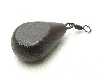 Грузило грушевидное плоское Carptravel Flat Pear Swivel 4,0oz/113г