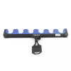 Держатель удилища (Гребенка) Caiman 6 ячеек 229406  Blue 1шт 1