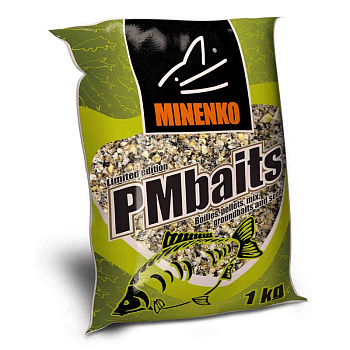 Зерновая смесь Minenko PMbaits Big Fish Mix 1 кг (Натуральный дроблёный) 