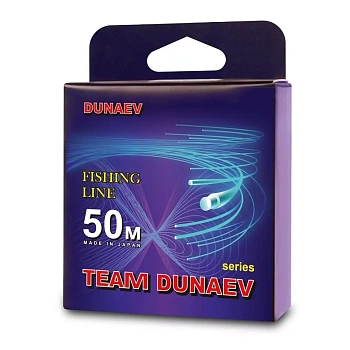 Поводочная леска Dunaev Team Dunaev  50м 2,87кг/0,185мм (Прозрачный) 