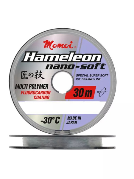 Леска Momoi Nano-soft winter  30м 2,1к 0,140 мм (Прозрачный) 1