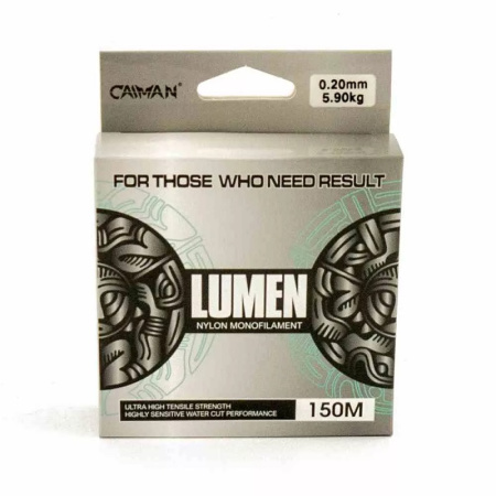 Леска Caiman Lumen  150м 5,9кг 0,20мм (Прозрачный) 2