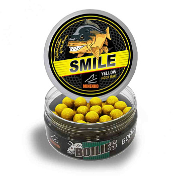 Бойлы тонущие Minenko Насадочные SMILE Plum 14мм 150 г (Слива) 