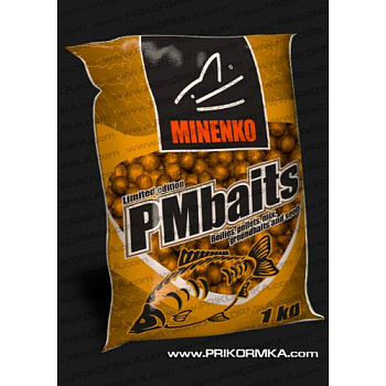 Бойлы пылящие Minenko PMbaits Pineapple 26мм 1 кг (Ананас) 