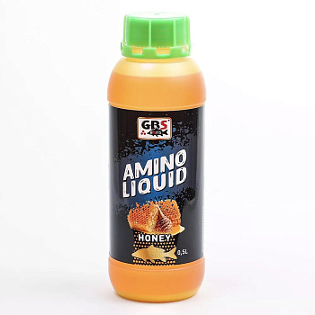 Жидкое питание GBS Baits Amino Liquid Honey 500 мл (Мёд) 