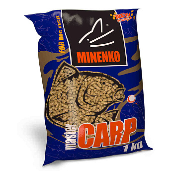 Пеллетс Minenko Master Carp Pineapple 5мм 1 кг (Ананас)   Желтый